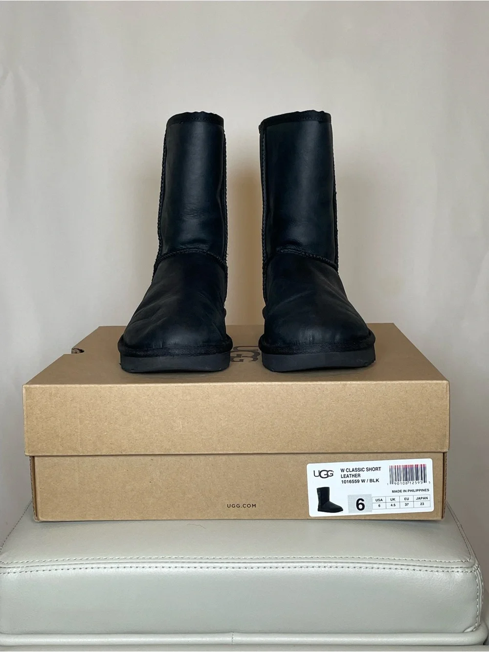 UGG soft leather